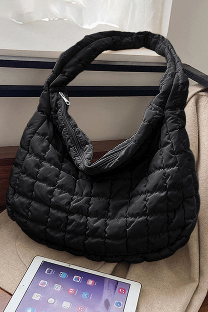 Evergreen Elegance Quilted Carryall